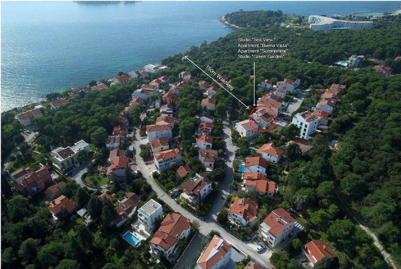 Studio Green Garden Borik Rovinj Luaran gambar